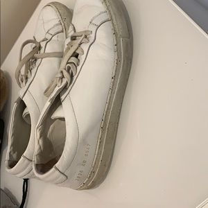 Common project white sneakers. Size 40